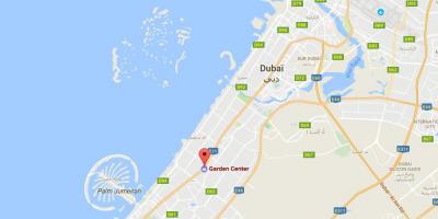 Dubaj zahradní centrum umístění na mapě