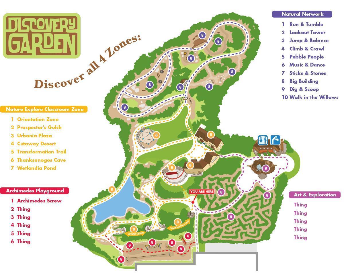 Discovery Gardens umístění na mapě