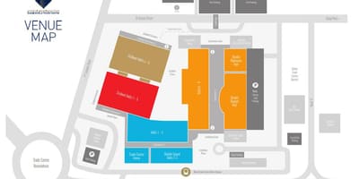 Mapa Dubai mall parkoviště