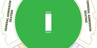 Dubaj cricket stadium mapa umístění