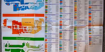 Mapa Emirates mall