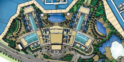 Mapa Palazzo Versace Dubai