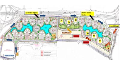 Dubaj springs mapě